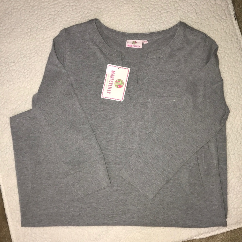 Gray Knit Dress